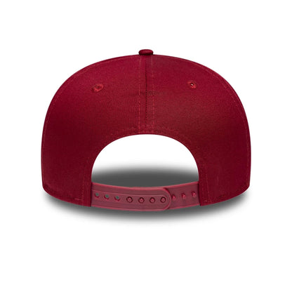 This is a New Era Red Retro Crown 9FIFTY Snapback Adjustable Cap 6