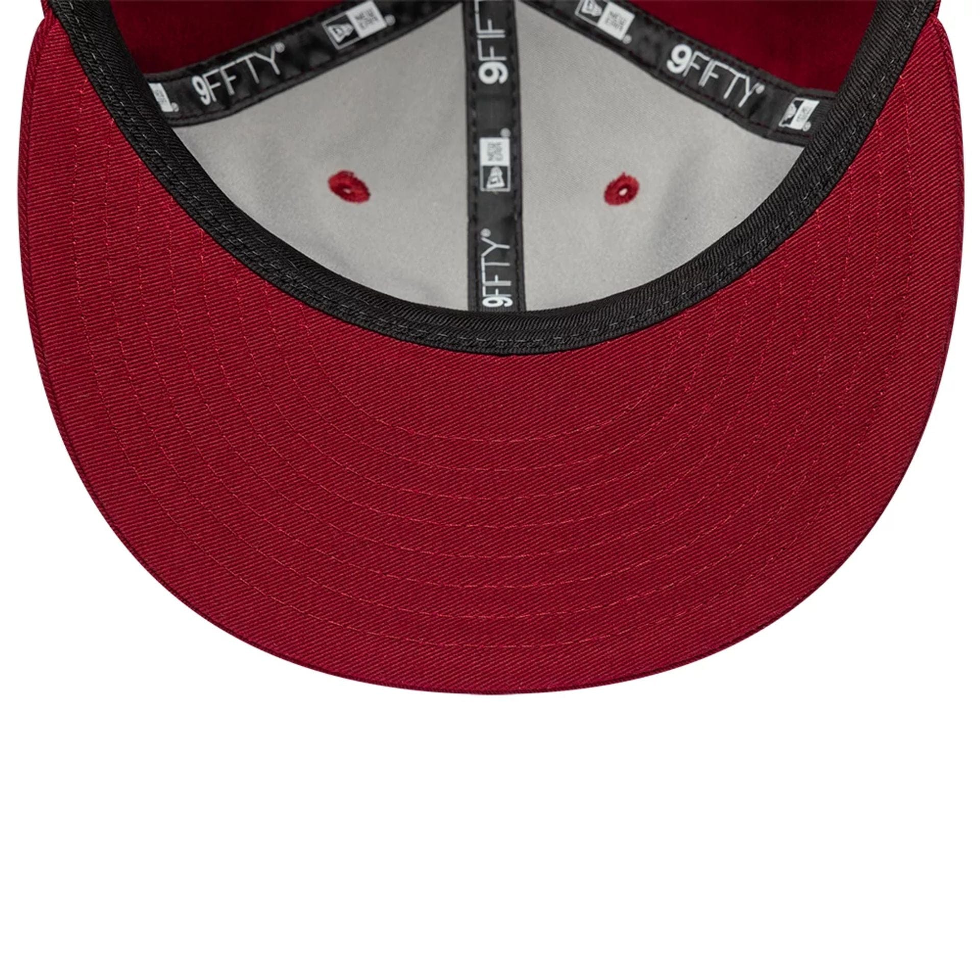 This is a New Era Red Retro Crown 9FIFTY Snapback Adjustable Cap 7