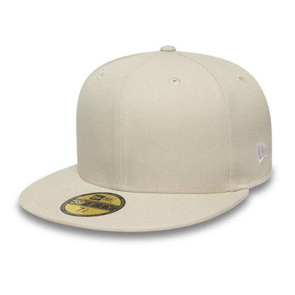 This is a New Era Beige 59FIFTY Fitted Cap 1