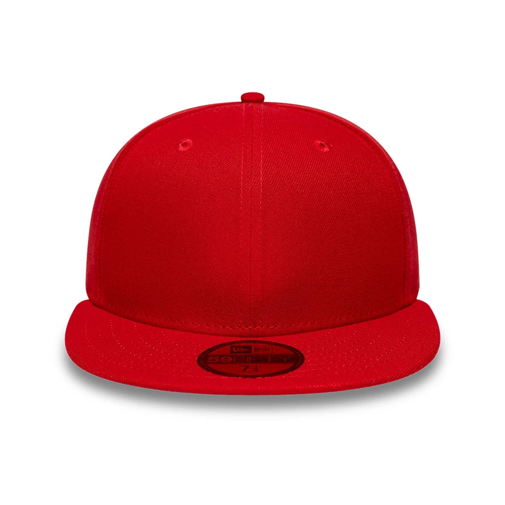This is a New Era Red 59FIFTY Fitted Cap 3