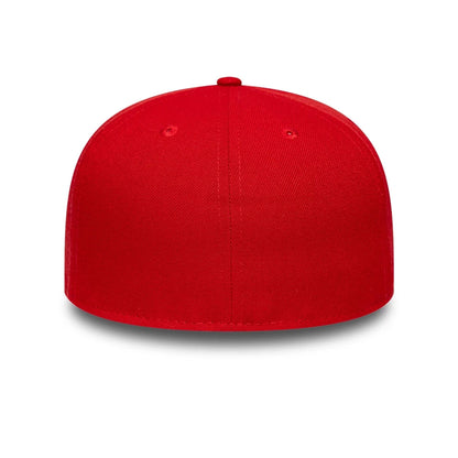 This is a New Era Red 59FIFTY Fitted Cap 7