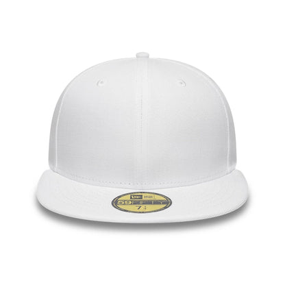 This is a New Era White 59FIFTY Fitted Cap 2