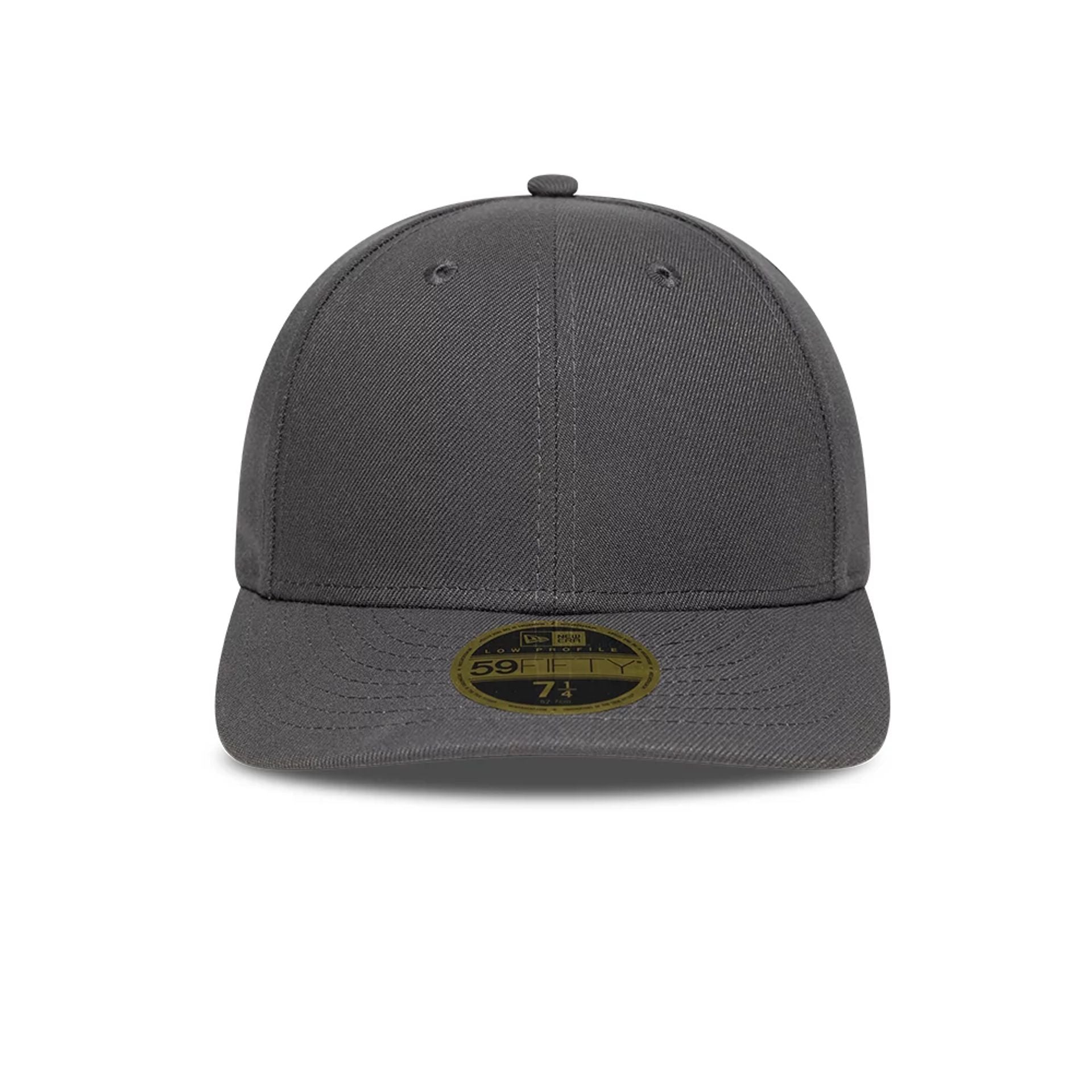 This is a New Era Grey Low Profile 59FIFTY Fitted Cap 2