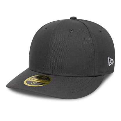This is a New Era Grey Low Profile 59FIFTY Fitted Cap 1