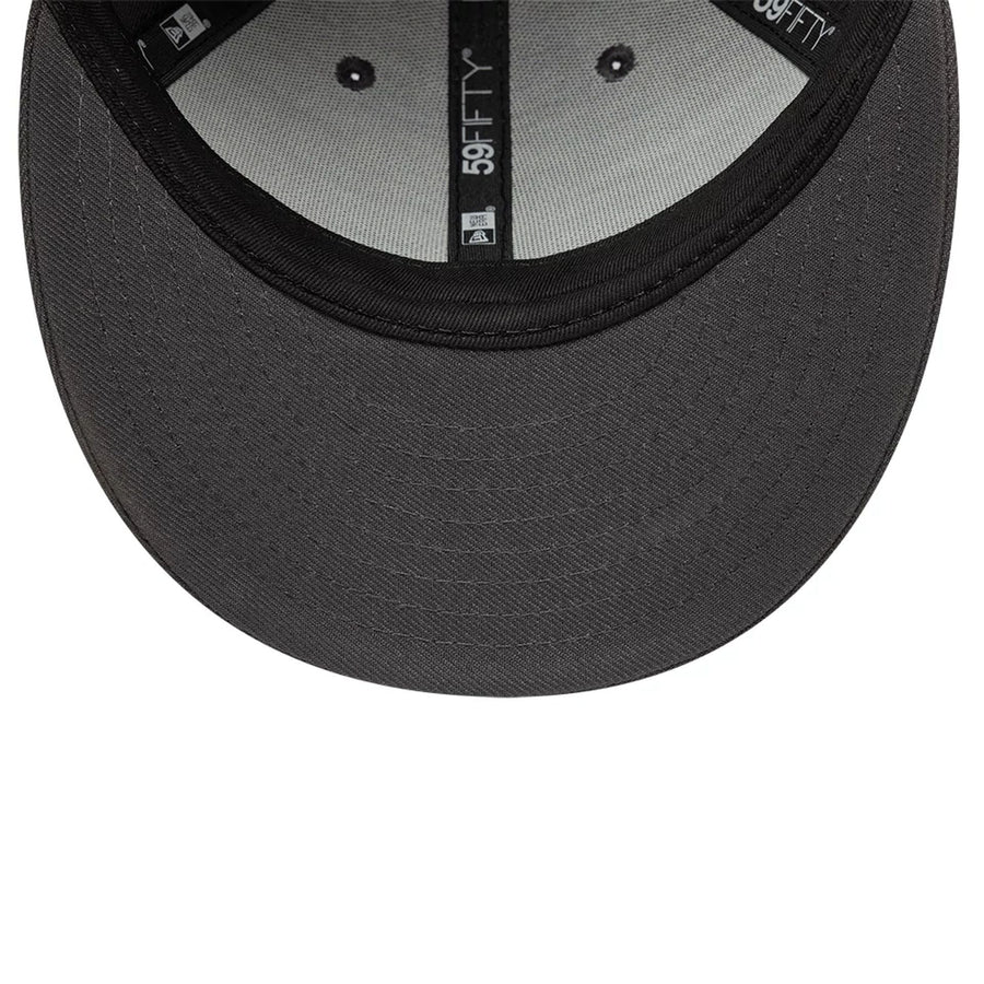 This is a New Era Grey Low Profile 59FIFTY Fitted Cap 7