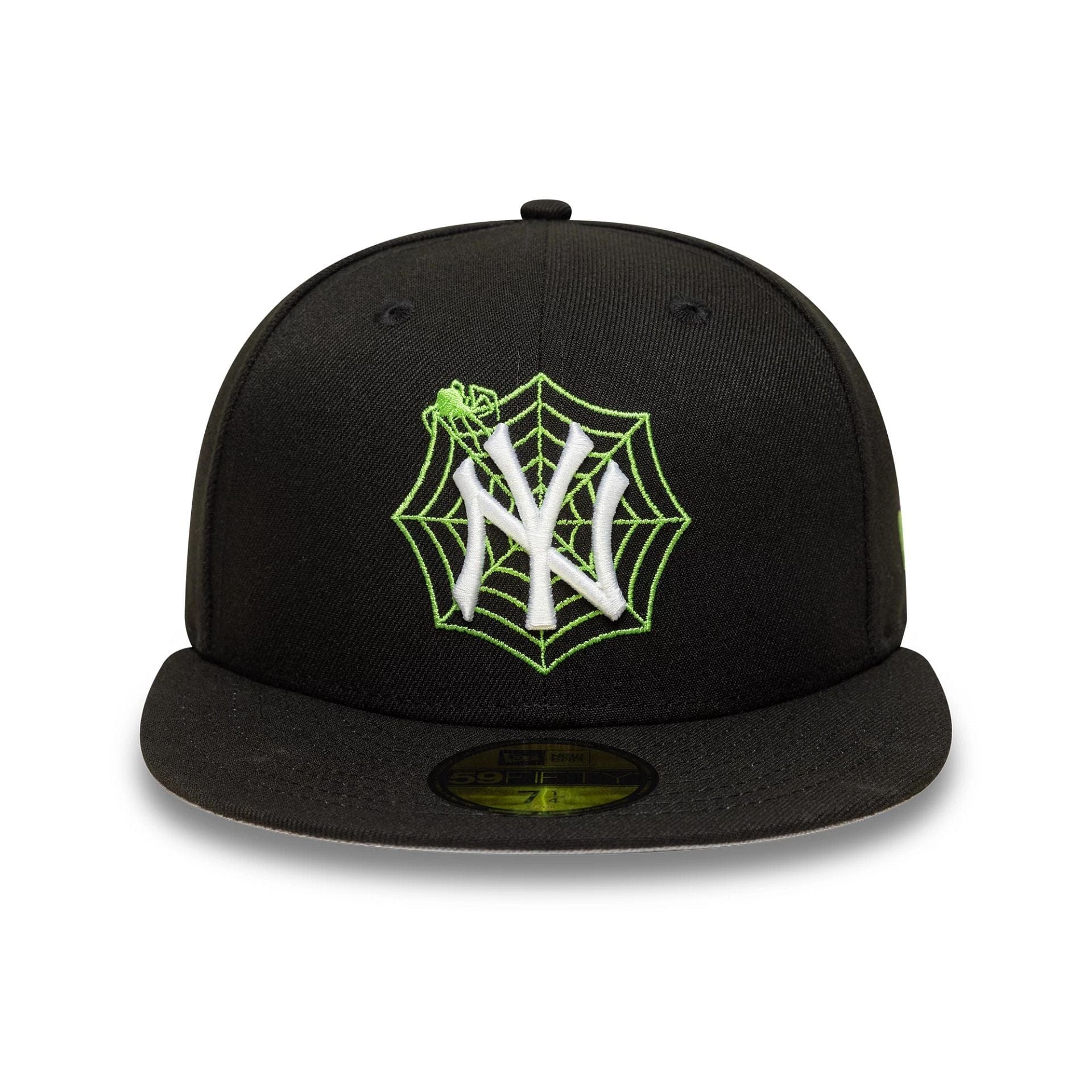 This is a New York Yankees MLB Spider Black 59FIFTY Fitted Cap 3