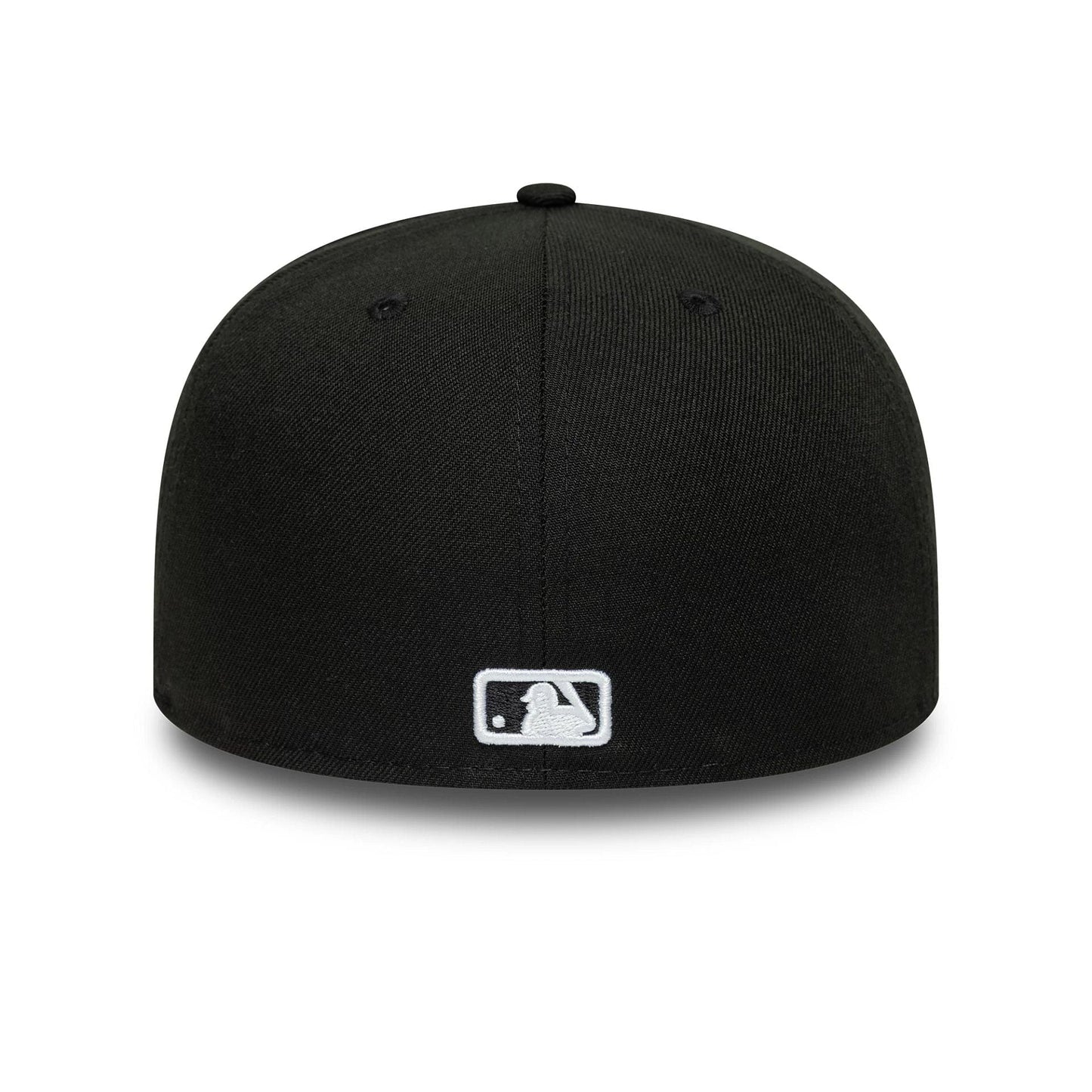 This is a New York Yankees Flat Black 59FIFTY A-Frame Fitted Cap 7