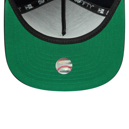 This is a New York Yankees Flat Navy 59FIFTY A-Frame Fitted Cap 2