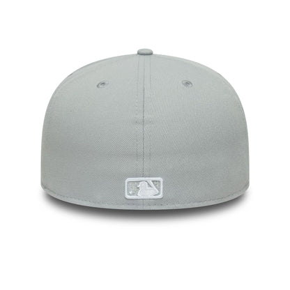 This is a LA Dodgers Flat Grey 59FIFTY A-Frame Fitted Cap 7