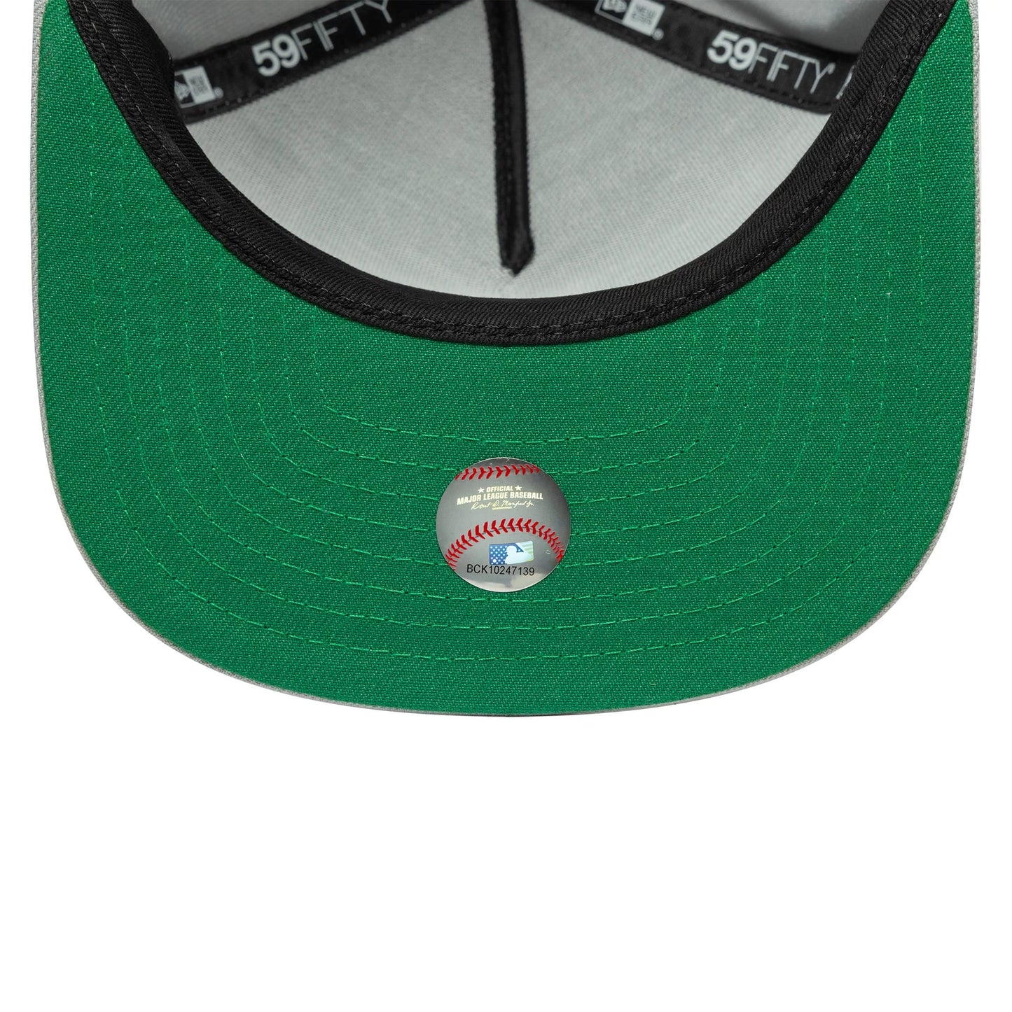 This is a LA Dodgers Flat Grey 59FIFTY A-Frame Fitted Cap 2