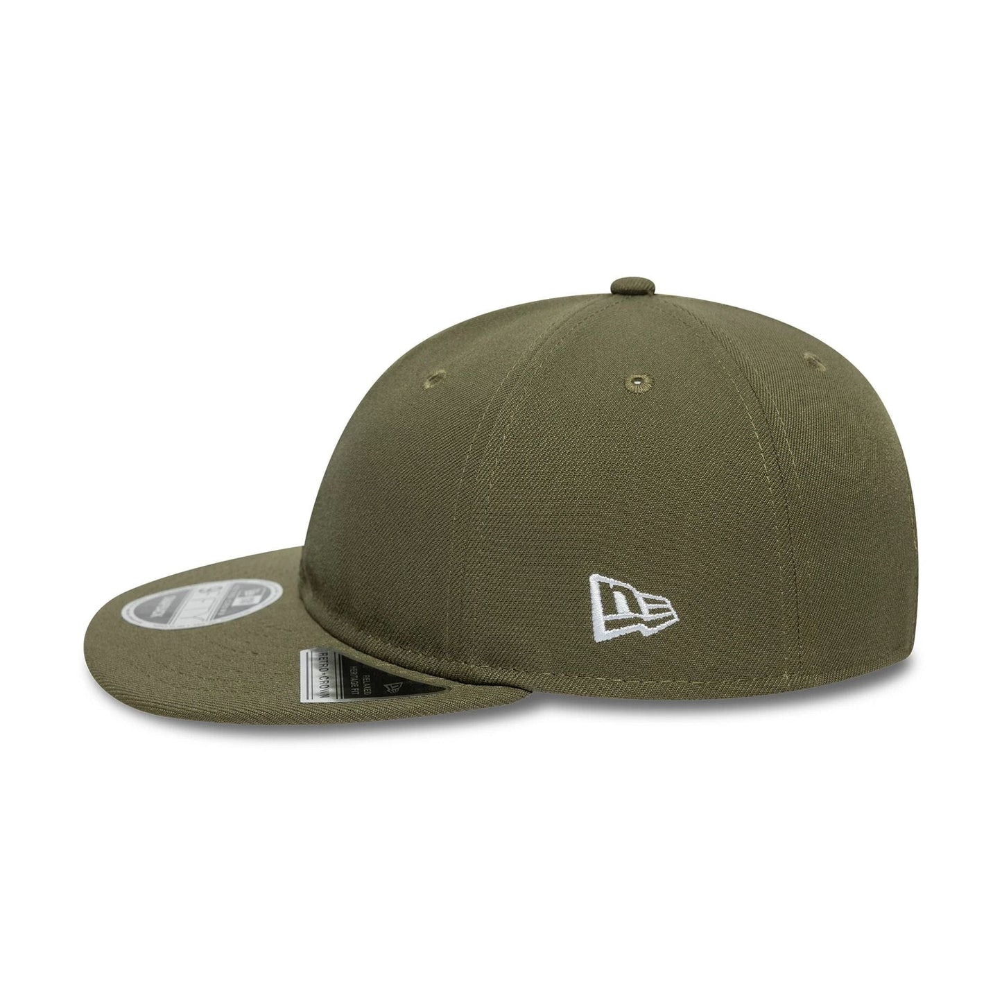 This is a New Era Green Retro Crown 9FIFTY Snapback Adjustable Cap 4