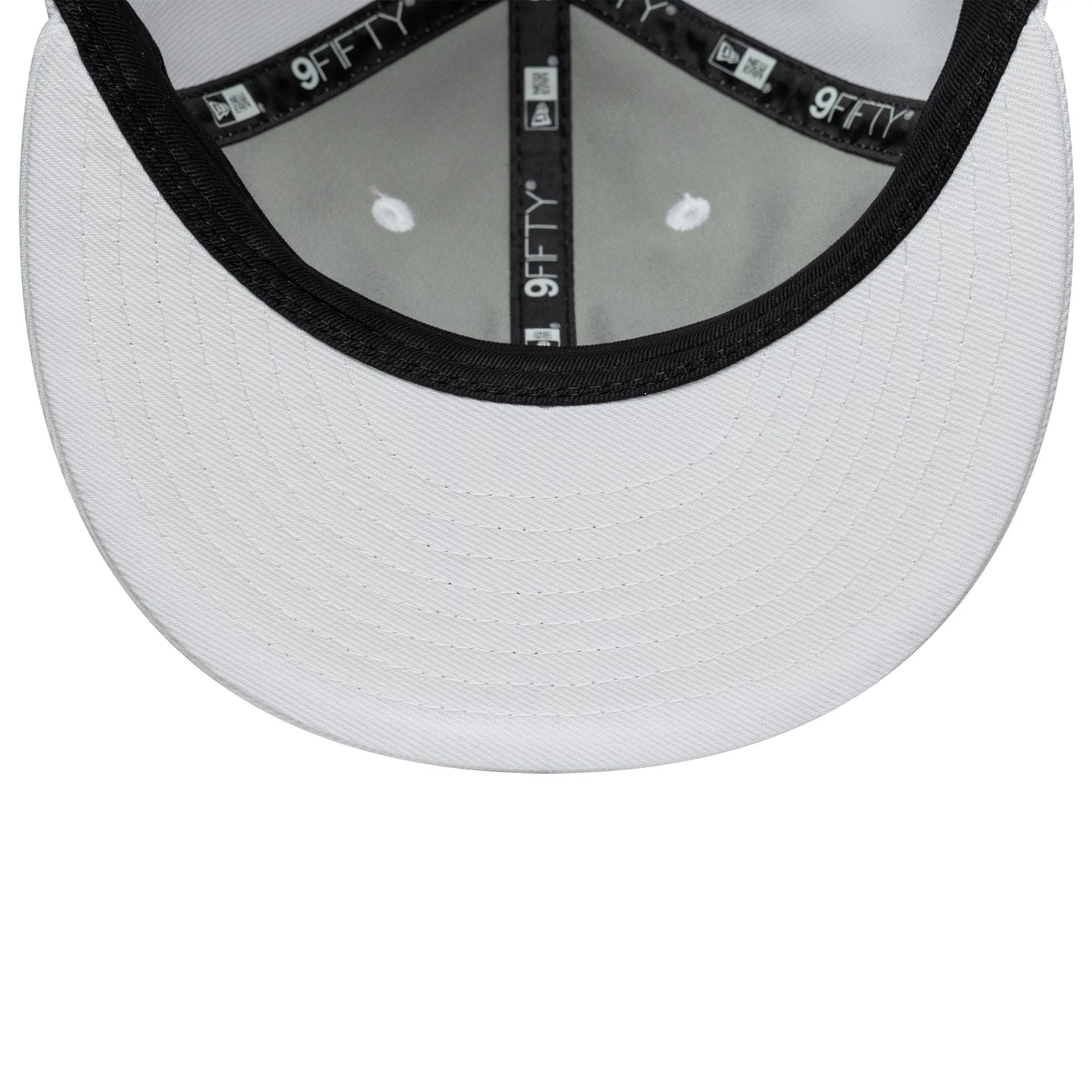 This is a New Era White Retro Crown 9FIFTY Snapback Adjustable Cap 7