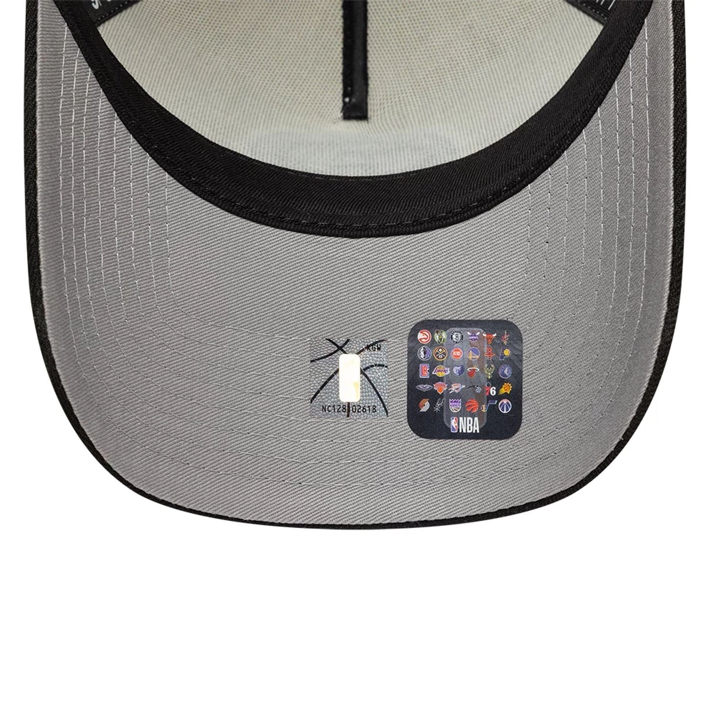 This is a Brooklyn Nets NBA Cream 9FORTY A-Frame Adjustable Cap 2