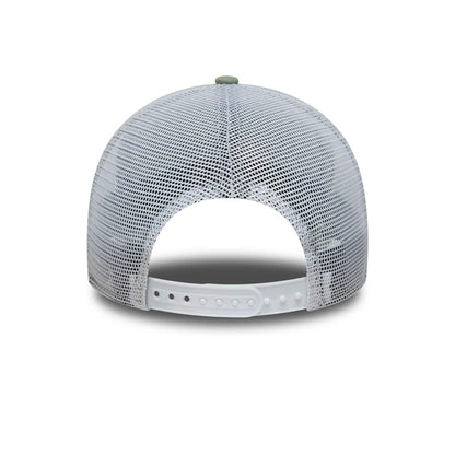 This is a New Era Green 9FORTY Trucker Adjustable Cap 6