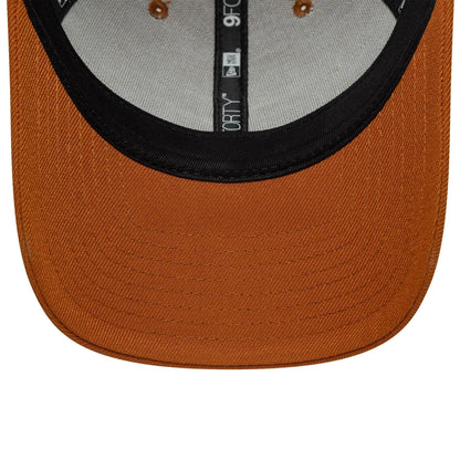 This is a New Era Brown 9FORTY Trucker Adjustable Cap 7