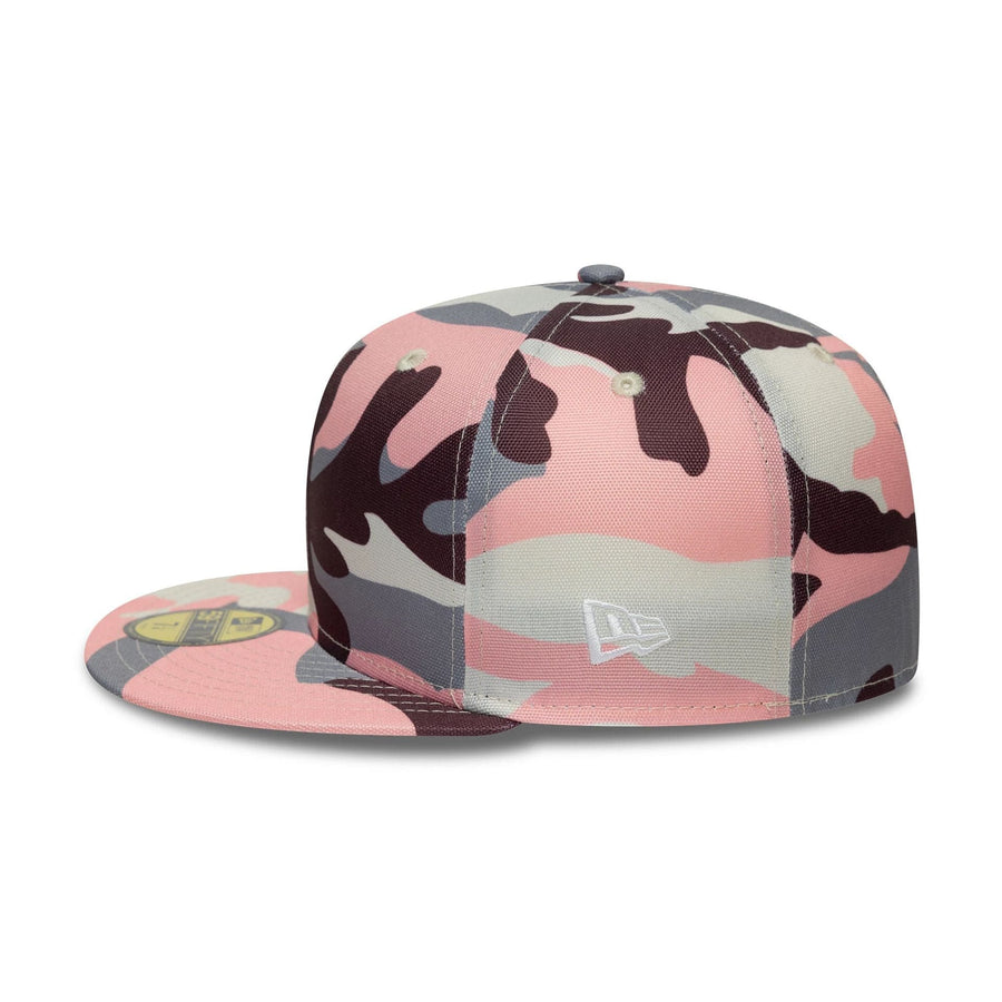 This is a New Era Pink Camo 59FIFTY Fitted Cap 4