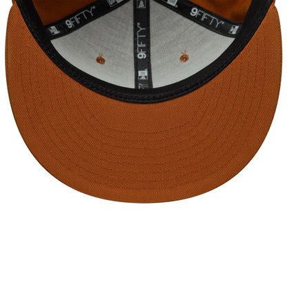 This is a New Era Brown 9FIFTY Snapback Adjustable Cap 7