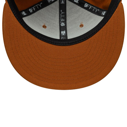 This is a New Era Brown 9FIFTY Snapback Adjustable Cap 7