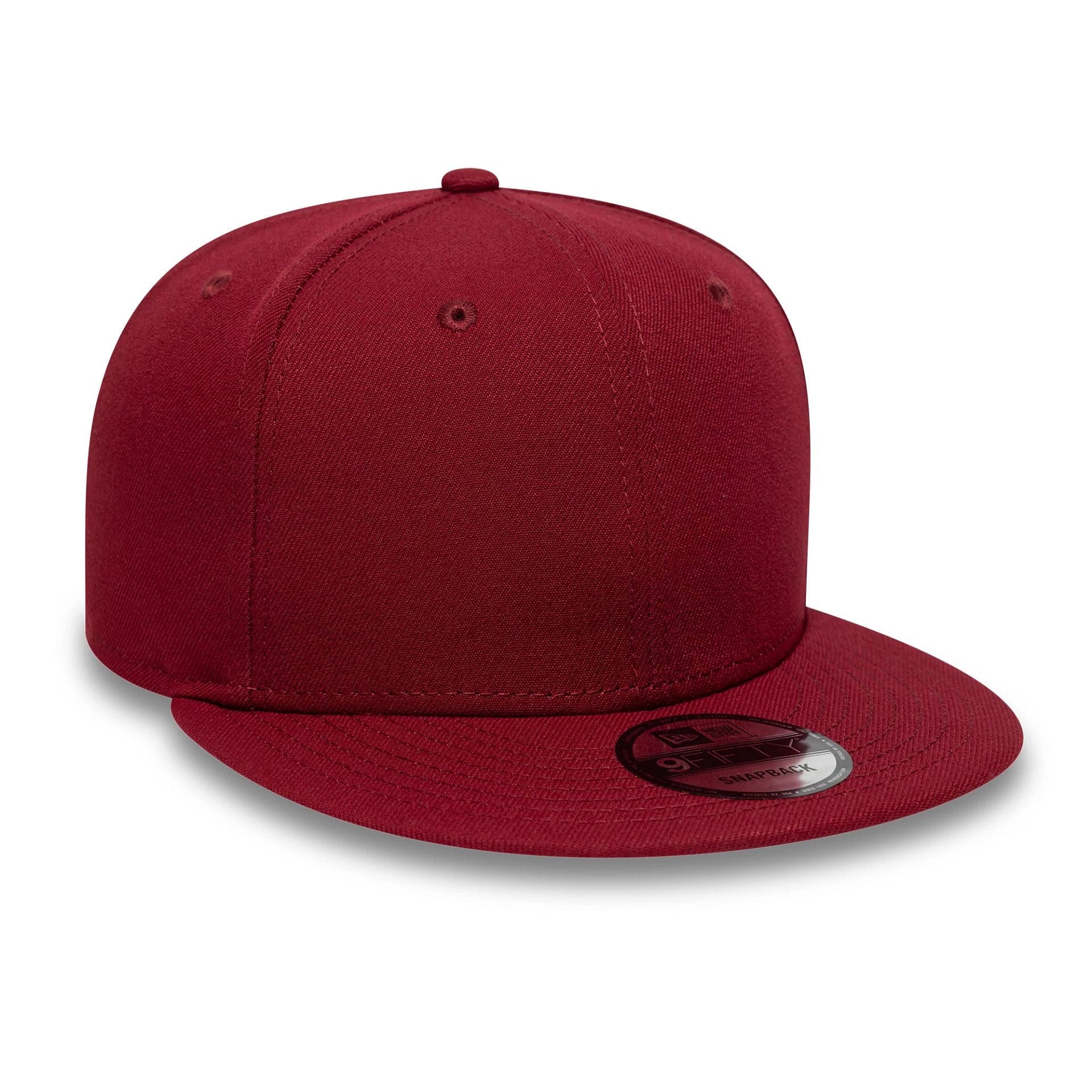 This is a New Era Dark Red 9FIFTY Snapback Adjustable Cap 3