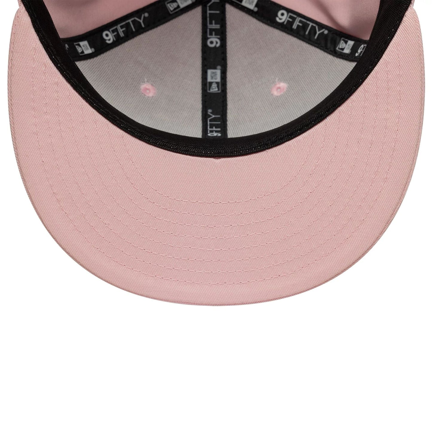 This is a New Era Pink 9FIFTY Snapback Adjustable Cap 5