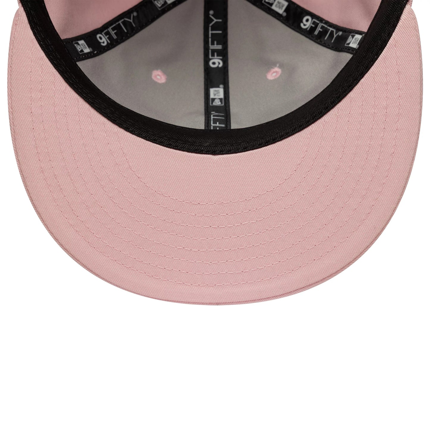 This is a New Era Pink Retro Crown 9FIFTY Snapback  Adjustable Cap 7