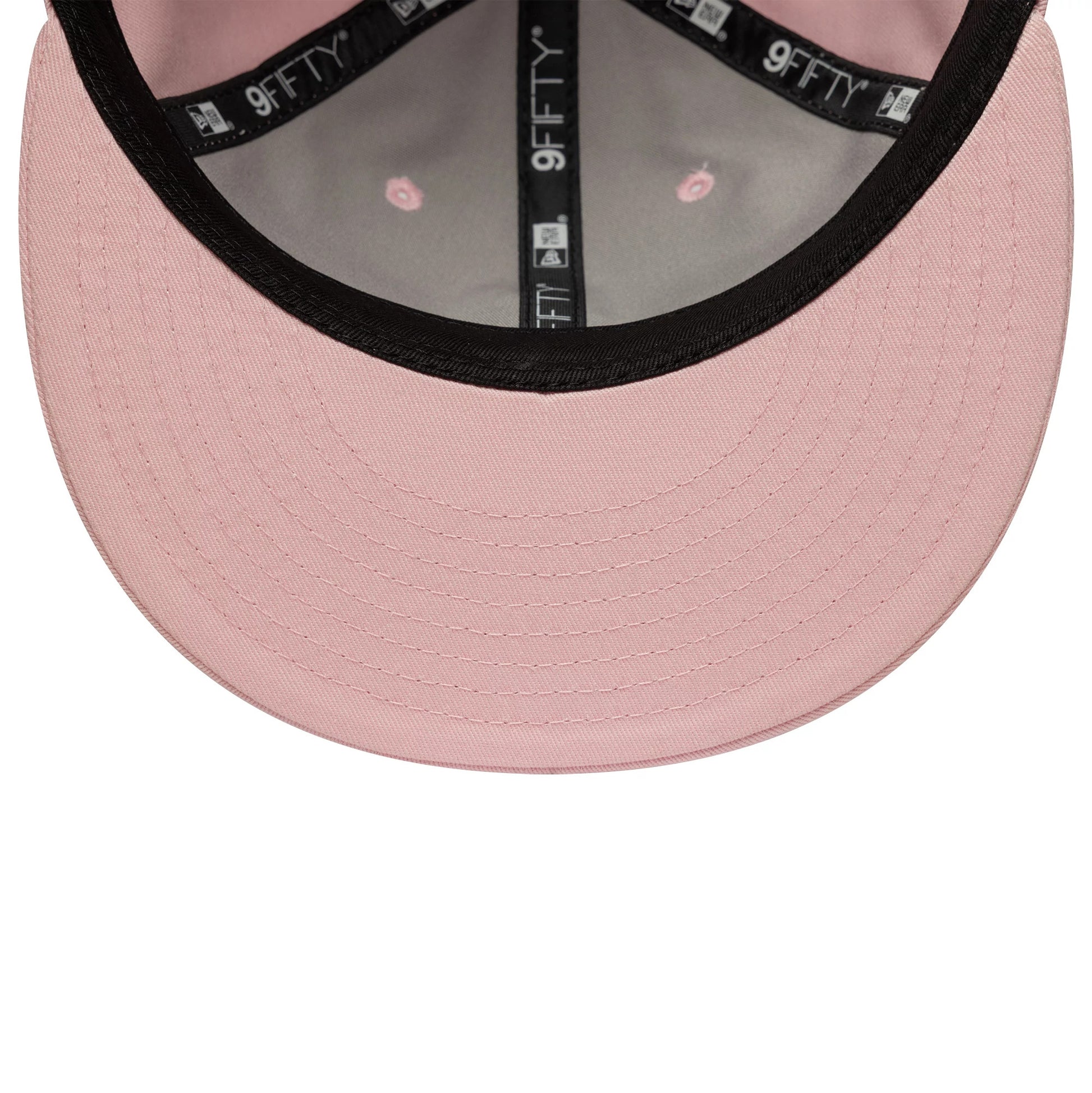 This is a New Era Pink Retro Crown 9FIFTY Snapback  Adjustable Cap 7