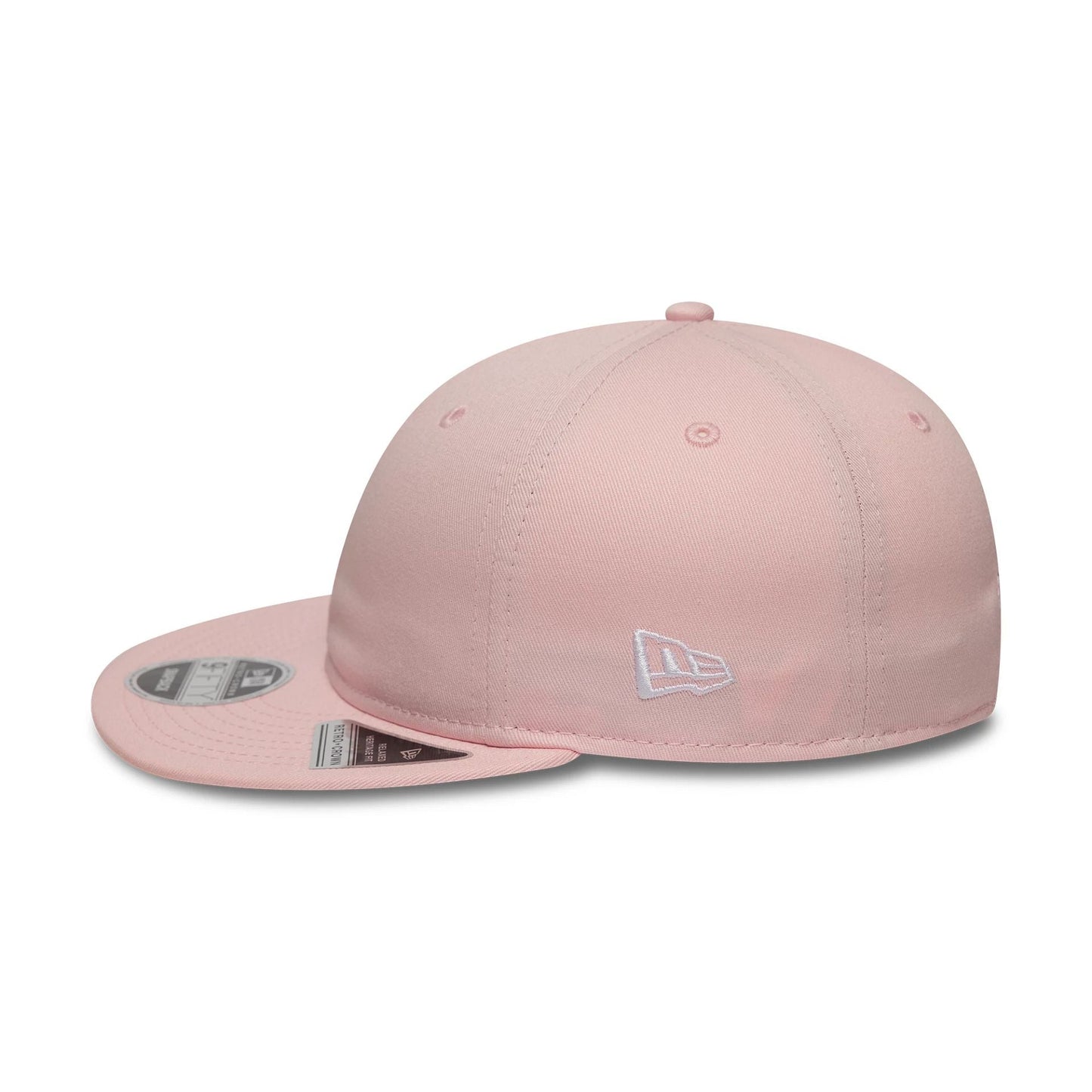 This is a New Era Pink Retro Crown 9FIFTY Snapback  Adjustable Cap 4