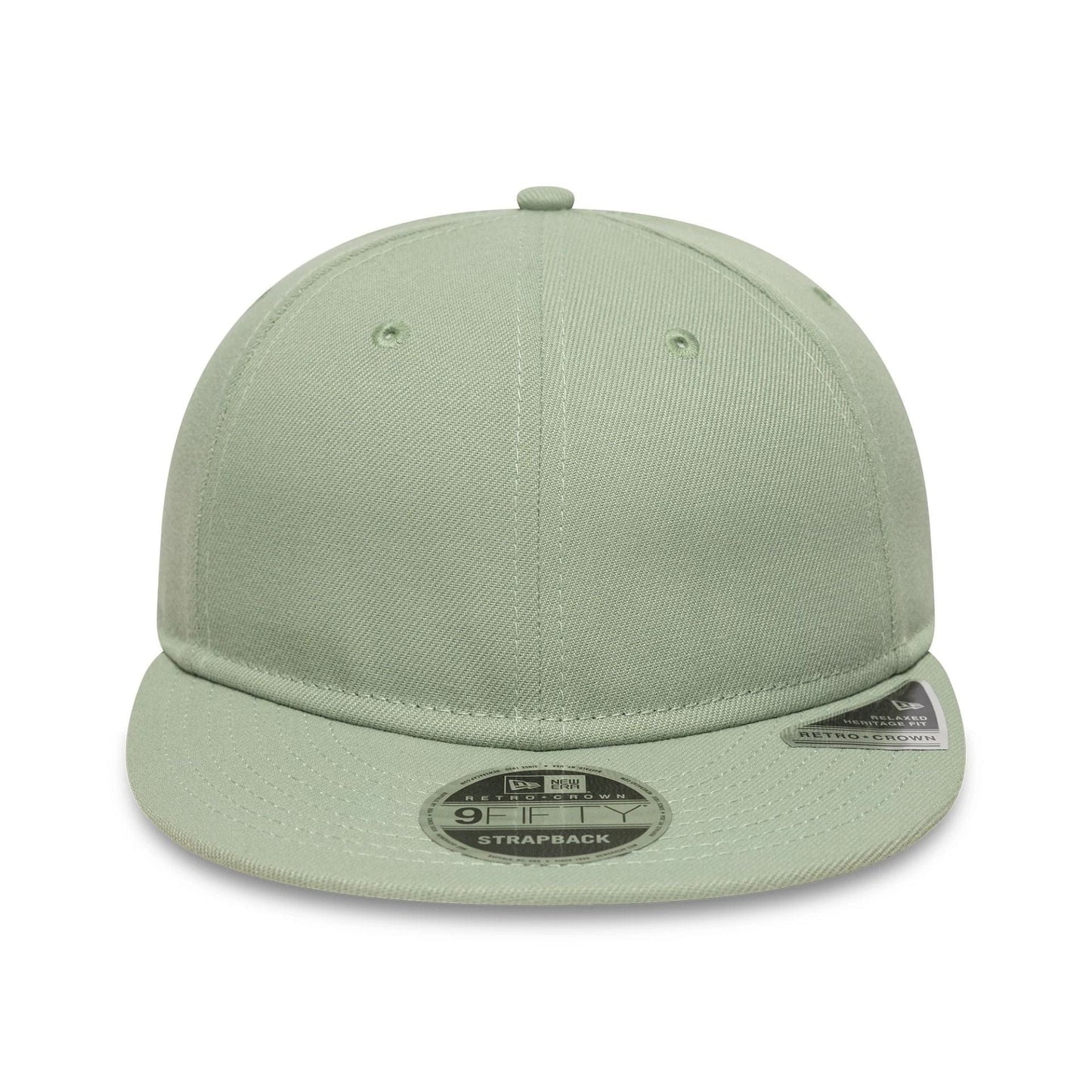 This is a New Era Green Retro Crown 9FIFTY Snapback Adjustable Cap 2