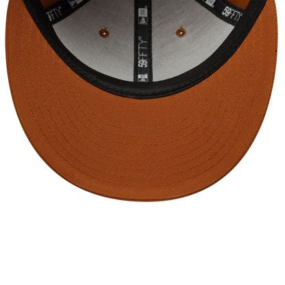 This is a New Era Brown Low Profile 59FIFTY Fitted Cap 7
