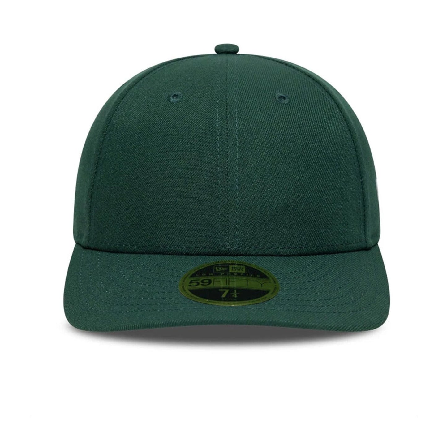 This is a New Era Dark Green Low Profile 59FIFTY Fitted Cap 2