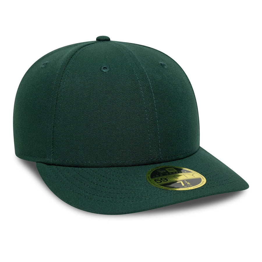 This is a New Era Dark Green Low Profile 59FIFTY Fitted Cap 3