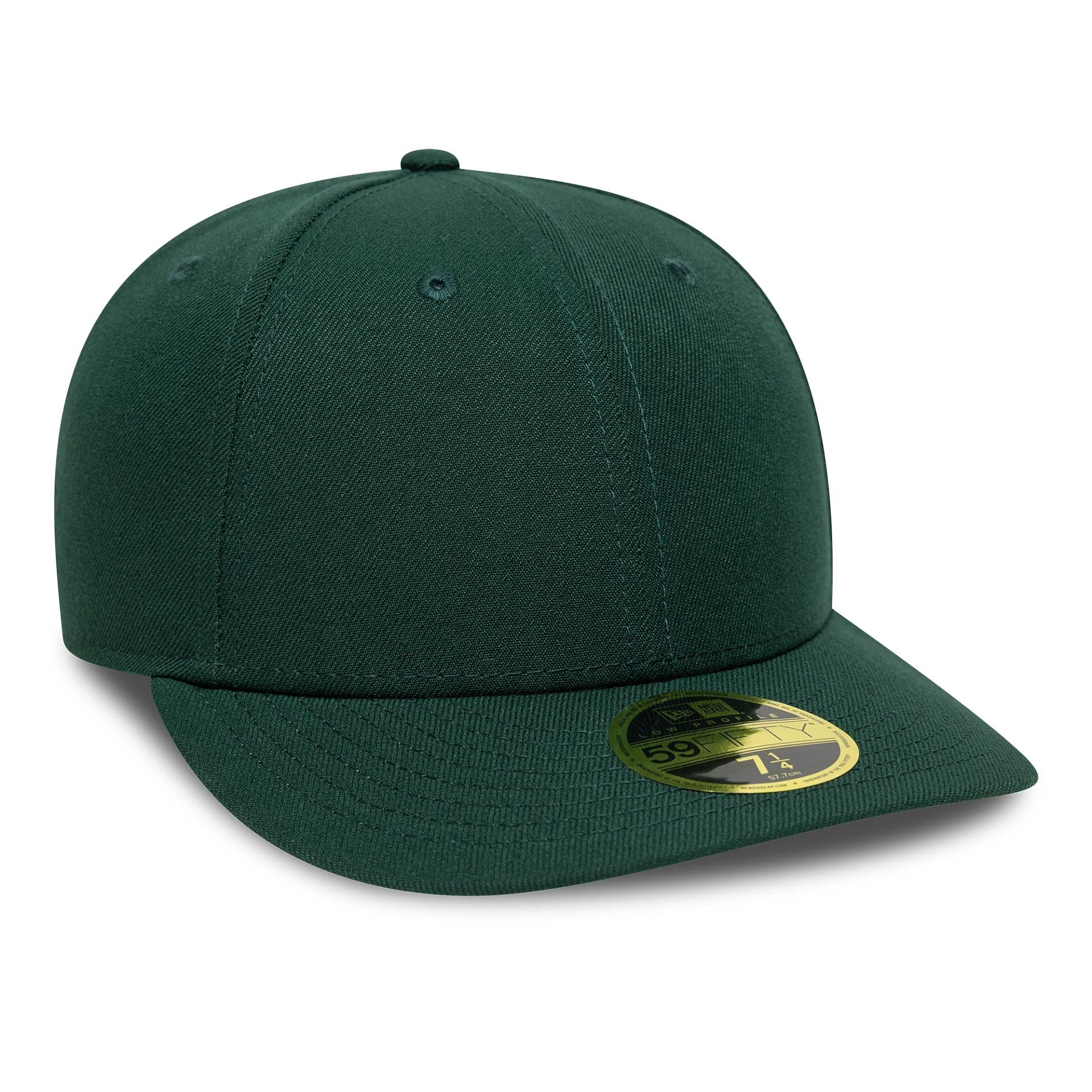 This is a New Era Dark Green Low Profile 59FIFTY Fitted Cap 3
