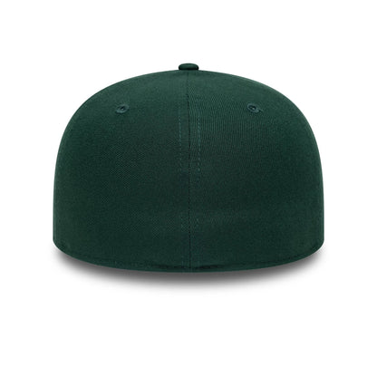 This is a New Era Dark Green Low Profile 59FIFTY Fitted Cap 6