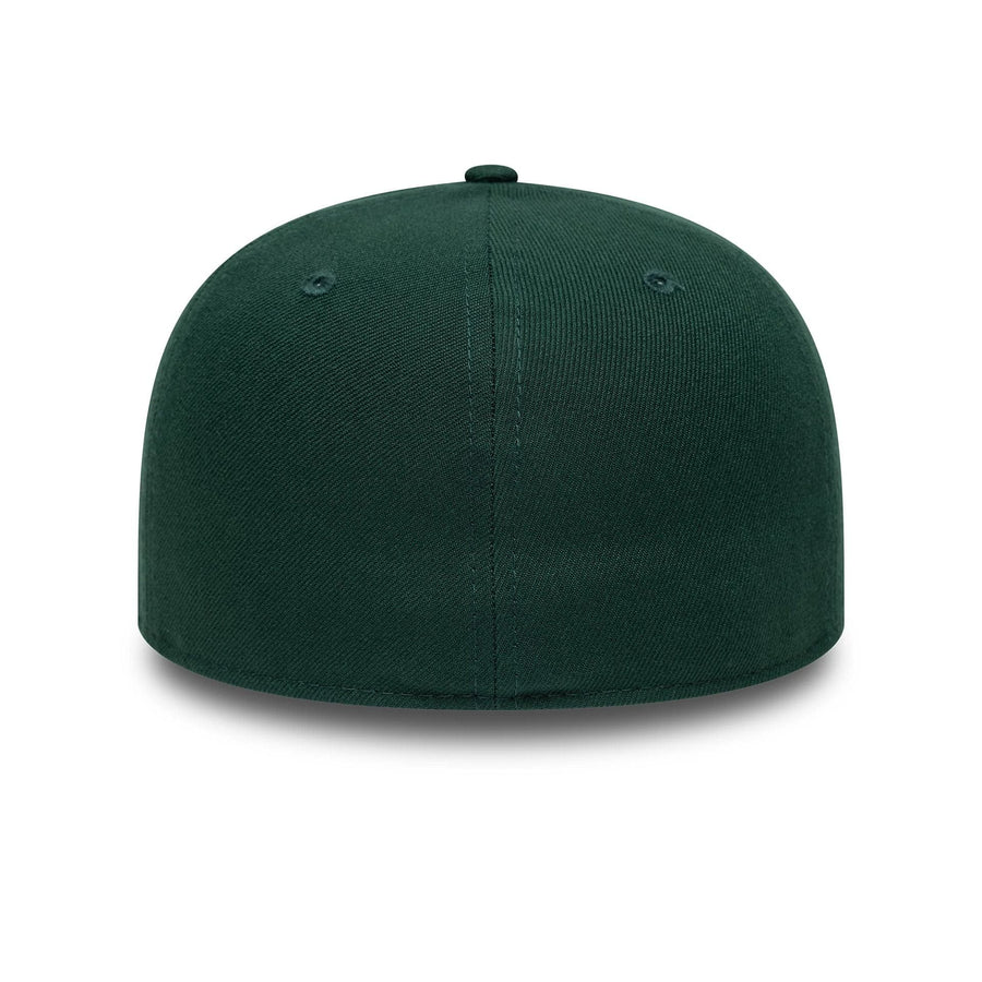 This is a New Era Dark Green Low Profile 59FIFTY Fitted Cap 6