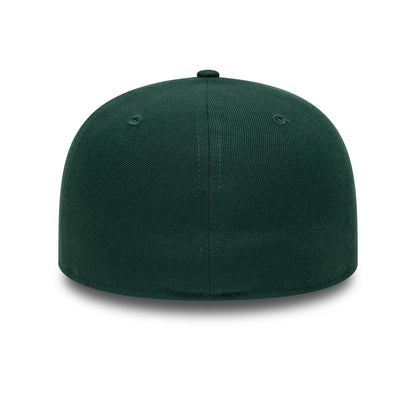 This is a New Era Dark Green Low Profile 59FIFTY Fitted Cap 6