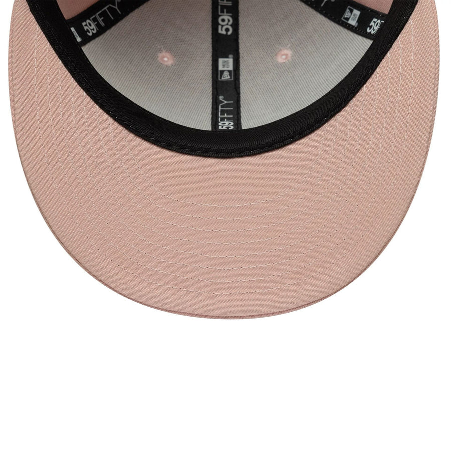 This is a New Era Pink Low Profile 59FIFTY Fitted Cap 7