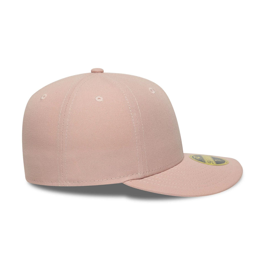 This is a New Era Pink Low Profile 59FIFTY Fitted Cap 5