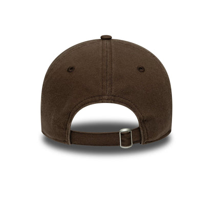 This is a New Era Dark Brown 9TWENTY Adjustable Cap 6