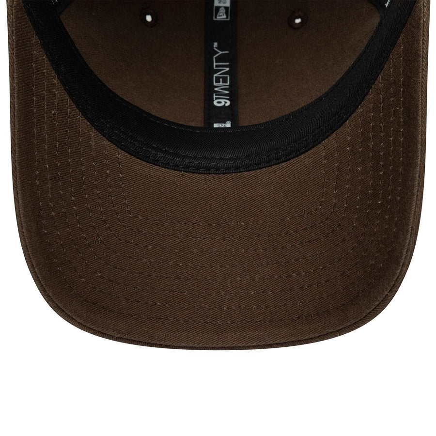 This is a New Era Dark Brown 9TWENTY Adjustable Cap 7
