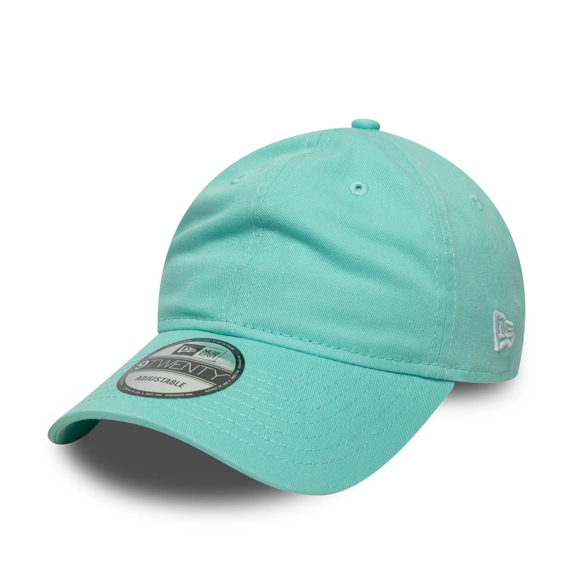 This is a New Era Turquoise 9TWENTY Adjustable Cap 1