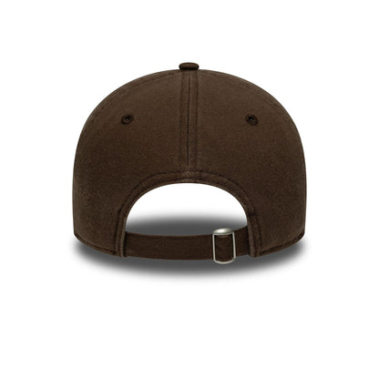 This is a New Era Dark Brown 9TWENTY Adjustable Cap 6