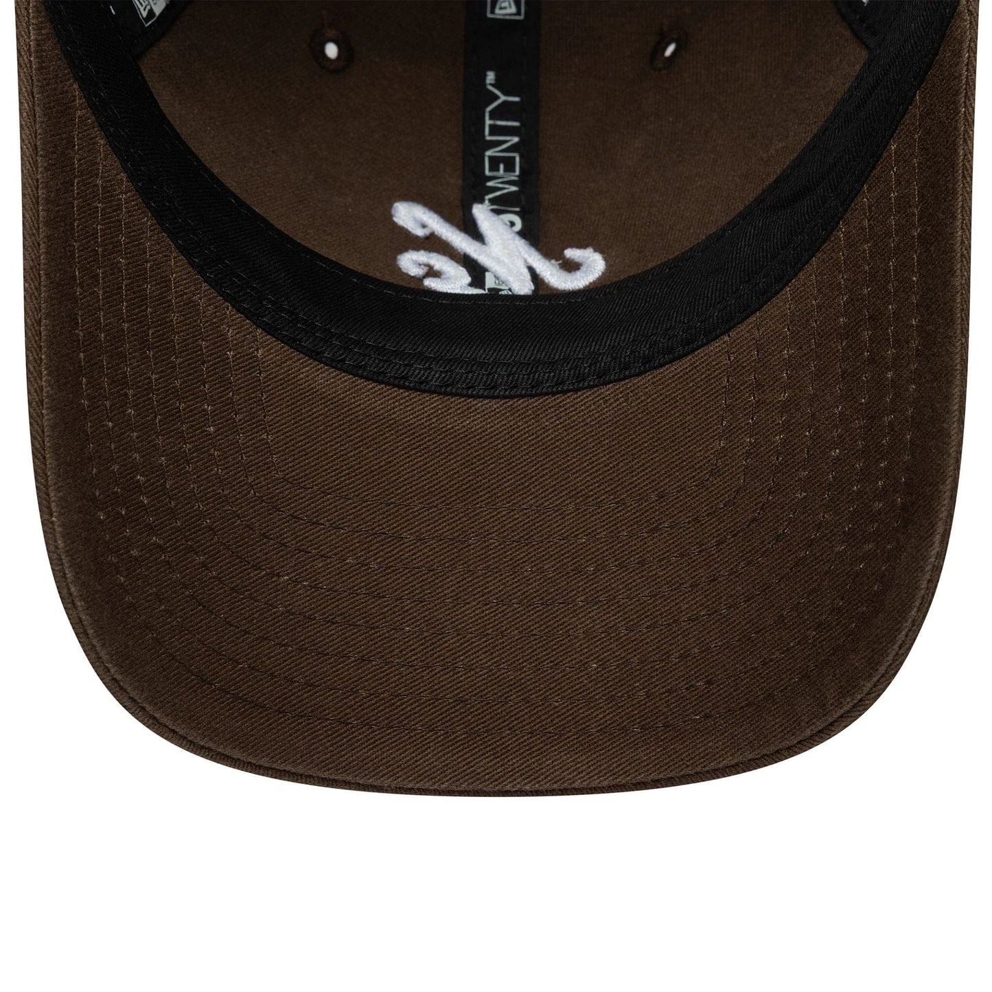 This is a New Era Dark Brown 9TWENTY Adjustable Cap 7
