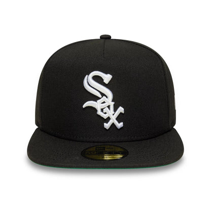 This is a Chicago White Sox MLB Black 59FIFTY A-Frame Fitted Cap 3