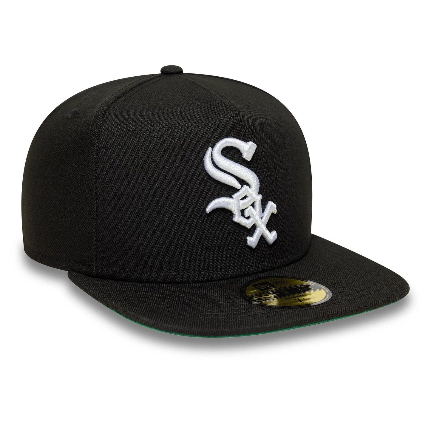 This is a Chicago White Sox MLB Black 59FIFTY A-Frame Fitted Cap 4