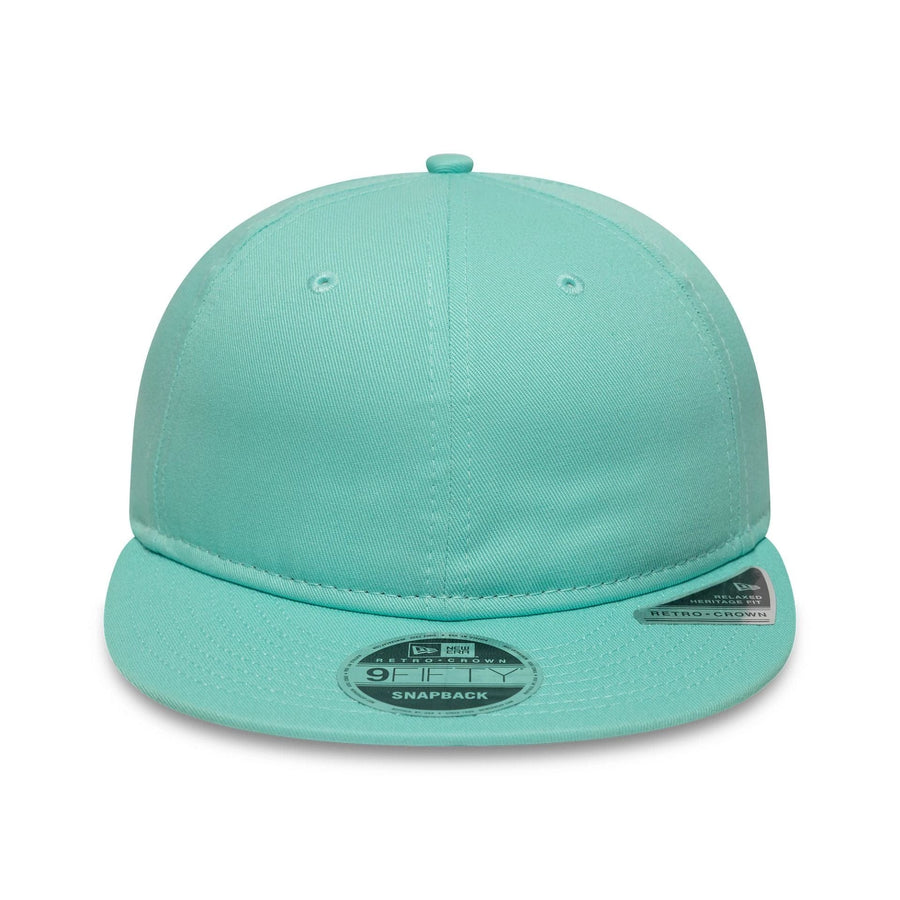 This is a New Era Turquoise Retro Crown 9FIFTY Snapback Adjustable Cap 2