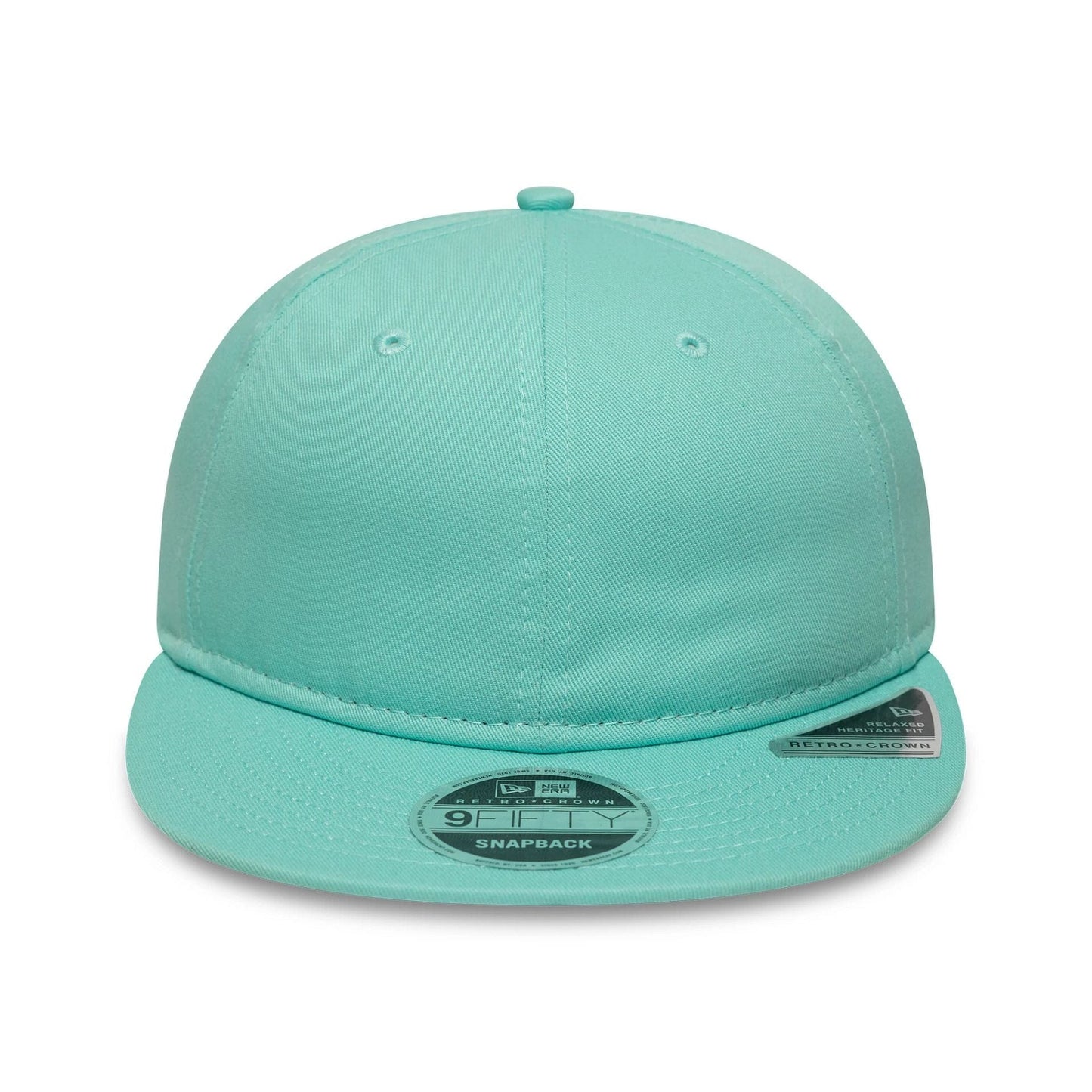 This is a New Era Turquoise Retro Crown 9FIFTY Snapback Adjustable Cap 2
