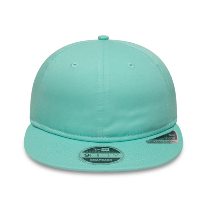 This is a New Era Turquoise Retro Crown 9FIFTY Snapback Adjustable Cap 2