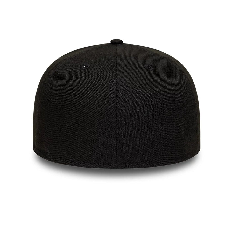 This is a New Era New York Black 59FIFTY Fitted Cap 5