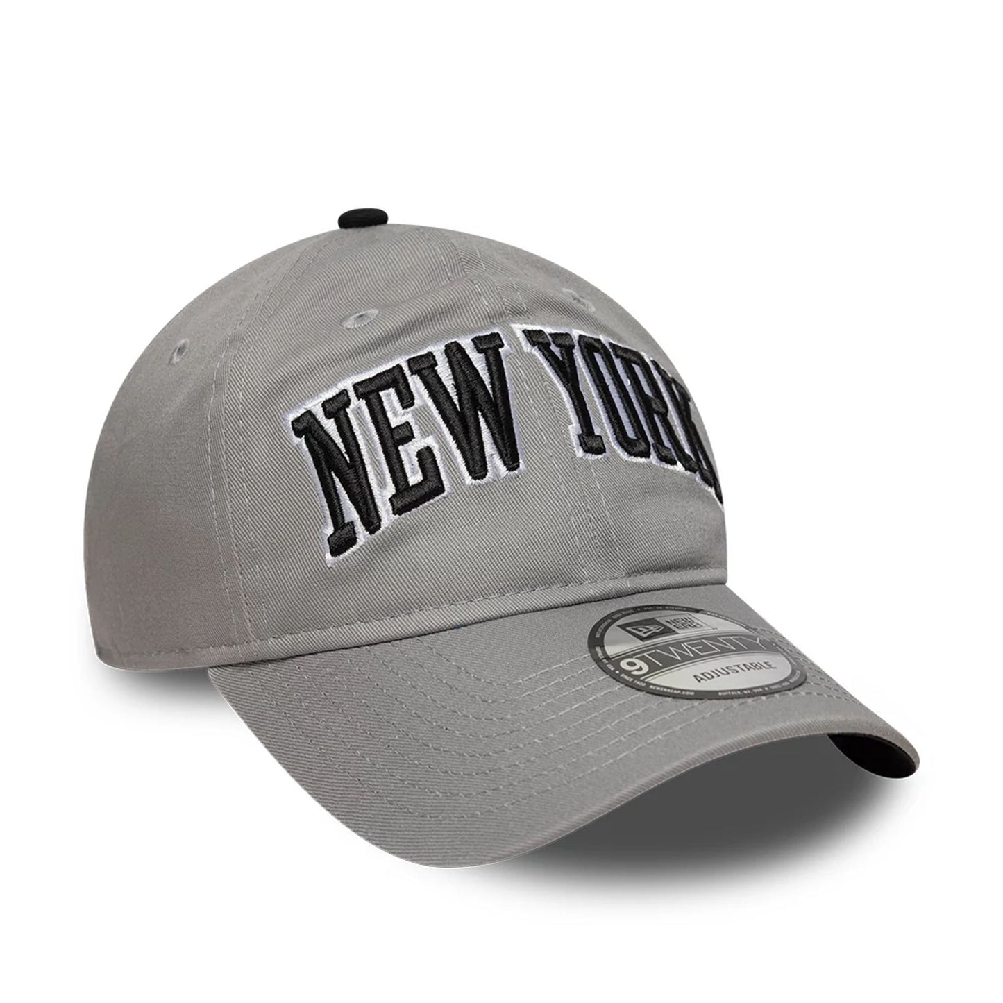 This is a New Era New York Grey 9TWENTY Adjustable Cap 4