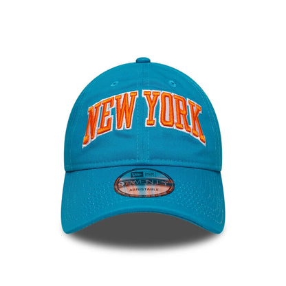 This is a New Era New York Bright Blue 9TWENTY Adjustable Cap 2